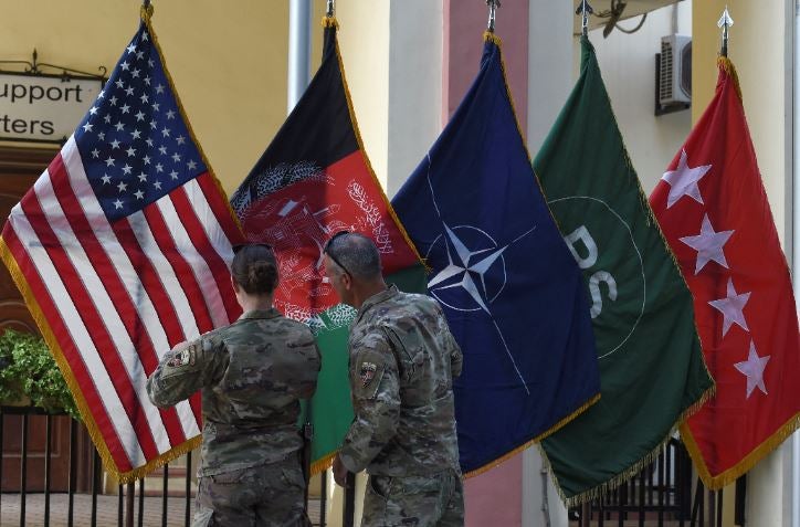 Soldados en Afganistán