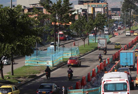 Transmilenio Avenida 68 suspensión