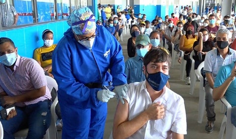 Vacunación en Barranquilla