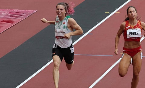 Krystsina Tsimanouskaya