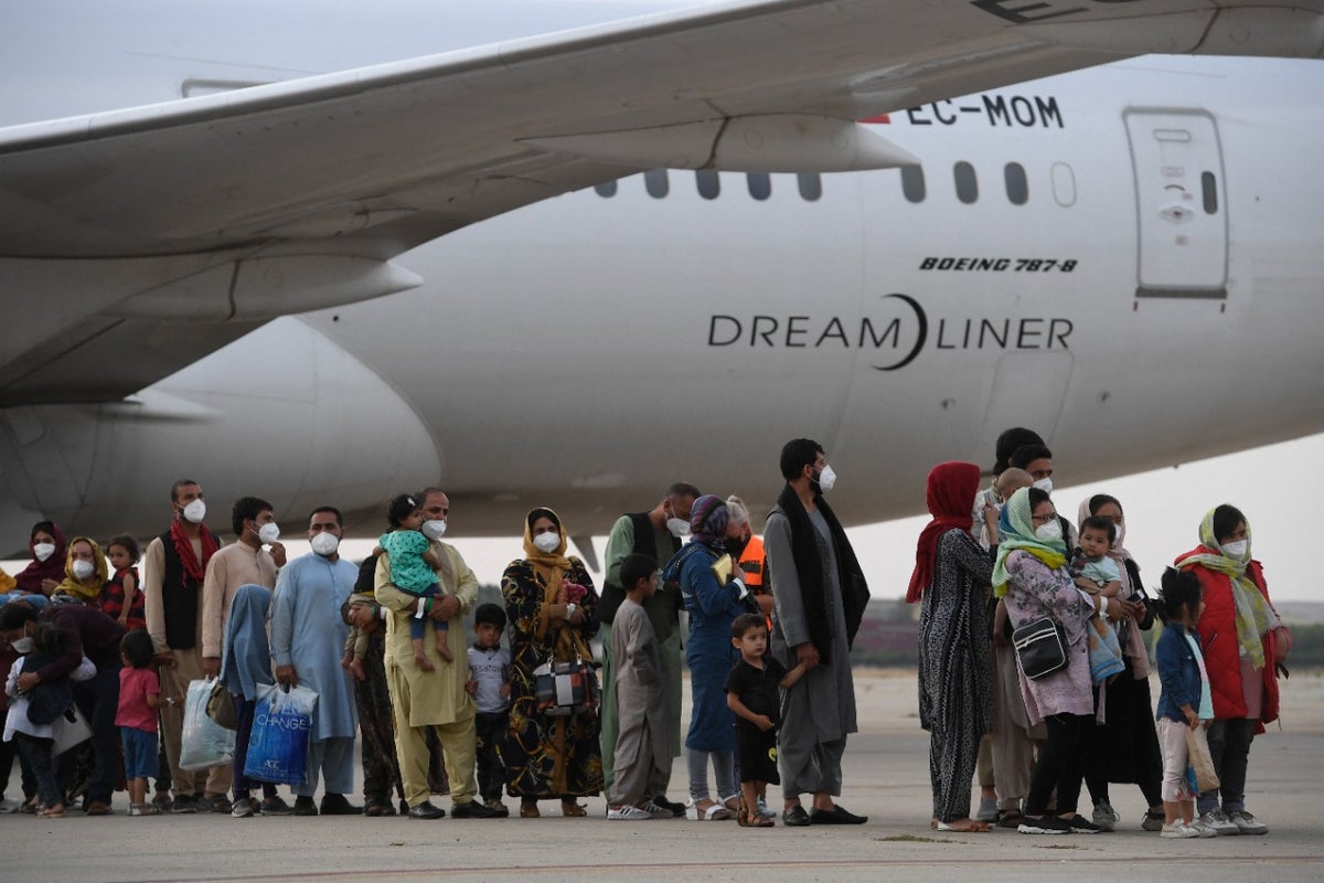 Evacuaciones en aeropuerto de Kabul