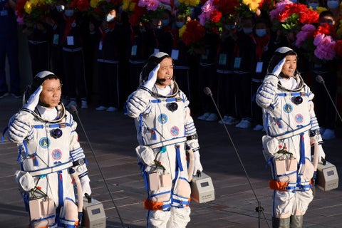 Astronautas chinos