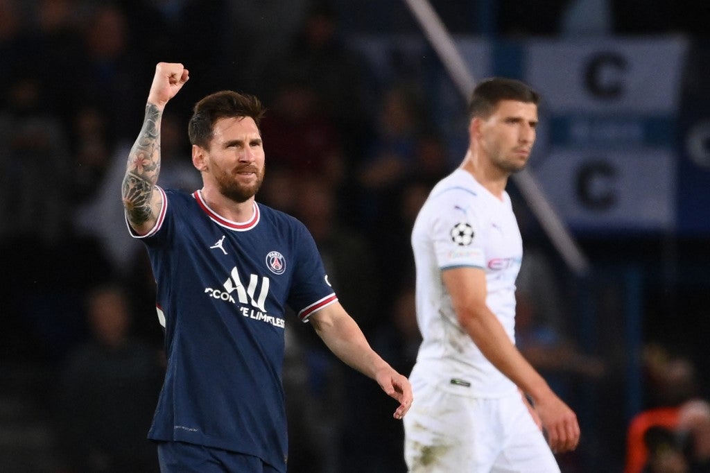 PSG vs Manchester City, Champions League