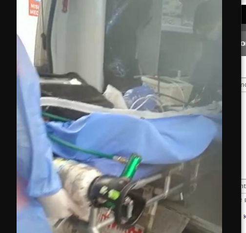 El menor fue trasladado a otro centro asistencial para su recuperación