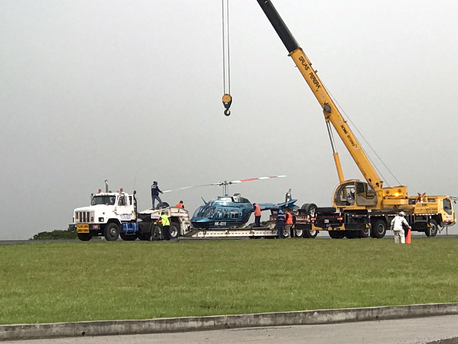 Por accidente aéreo, fue cerrado el Aeropuerto Internacional Matecaña de Pereira