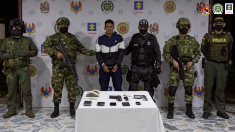 ExFarc extorsionista capturado