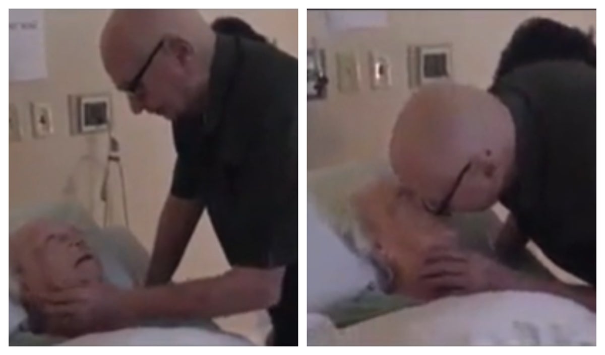 Abuelos se despiden - Tiktok