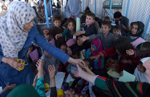 Ayuda humanitaria Afganistán