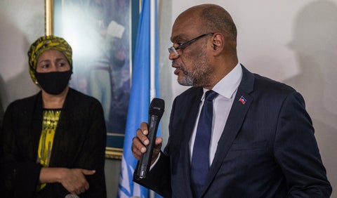Ariel Henry, primer ministro de Haití