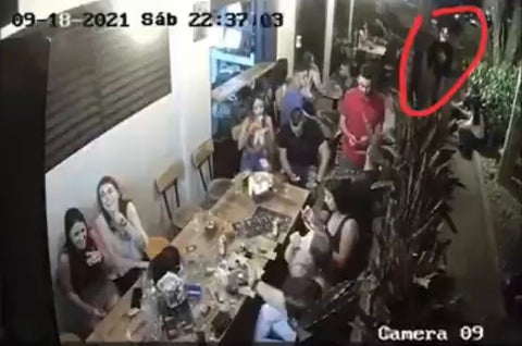 El robo masivo ocurrió en un establecimiento público en El Poblado.