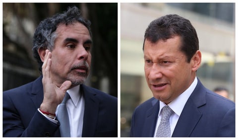 Armando Benedetti y Jaime Lombana