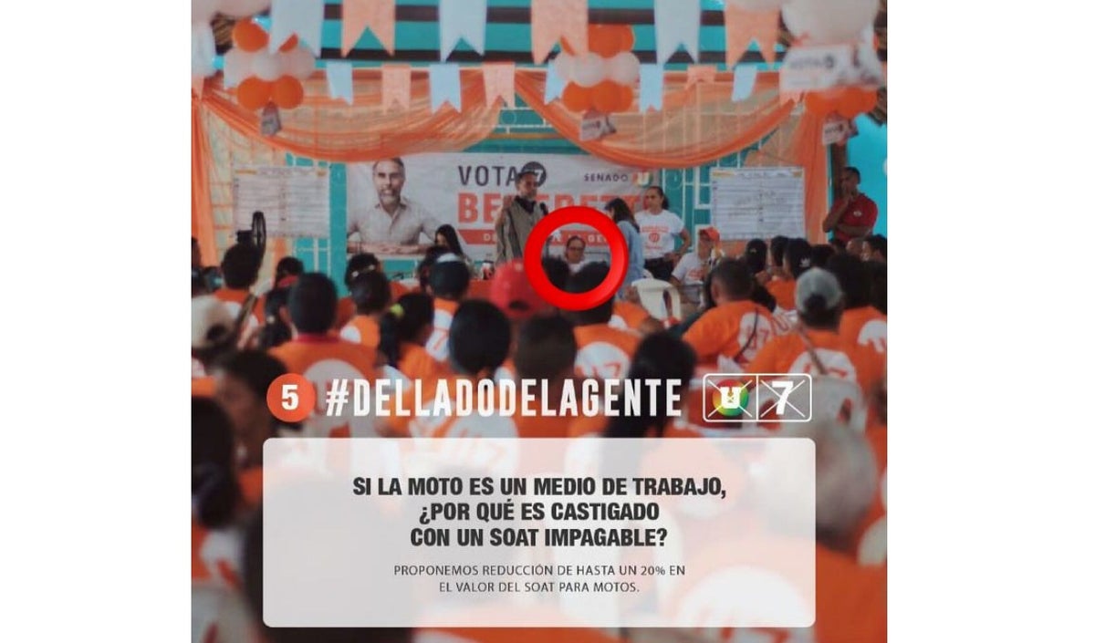 Campaña Armando Benedetti en 2018