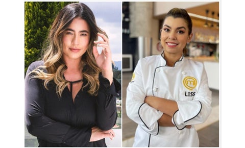 Carla Giraldo y Liss Pereira de 'MasterChef Celebrity'