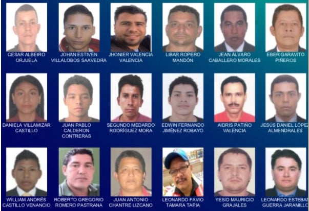 Cartel de los violadores más buscados