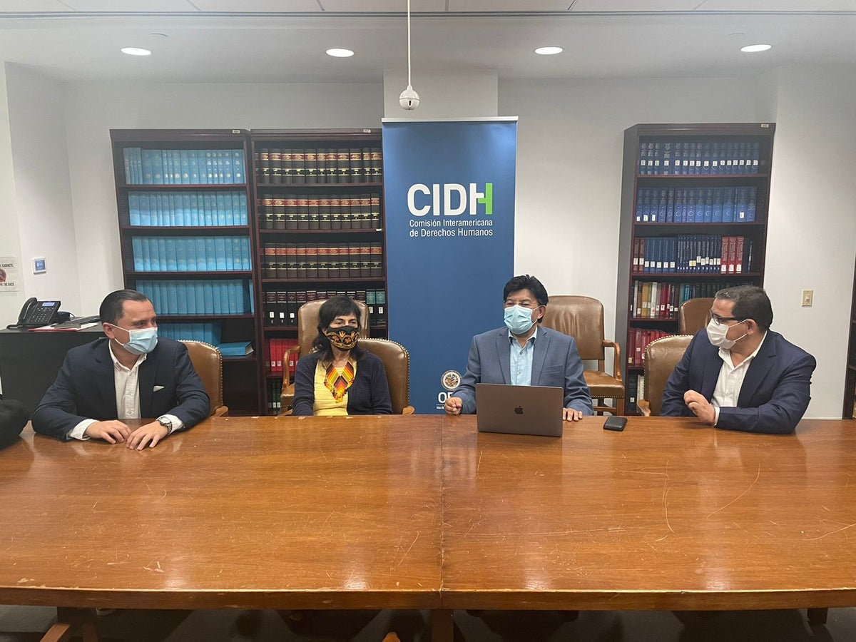 La Asociación de Juristas interpusieron la denuncia ante la CIDH en Washington para pedir salvaguardar la vida de Caicedo
