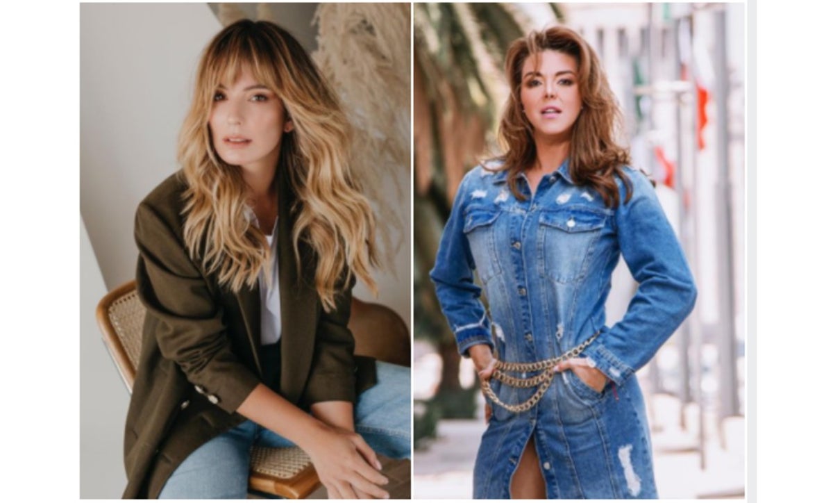 Claudia Bahamón y Alicia Machado