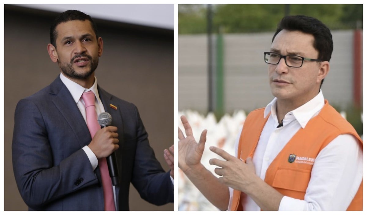 Se enfrentaron el ministro Daniel Palacios y el gobernador Carlos Caicedo