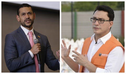 Se enfrentaron el ministro Daniel Palacios y el gobernador Carlos Caicedo