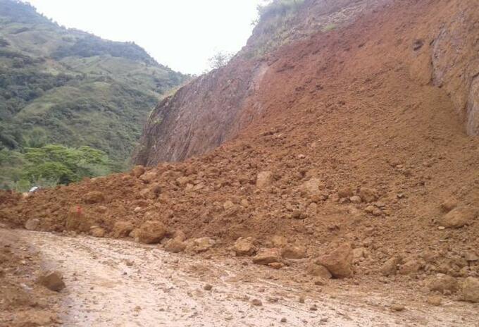 El invierno tiene incomunicado a 7.000 habitantes de Peque Antioquia