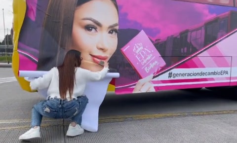 Epa Colombia en TransMilenio