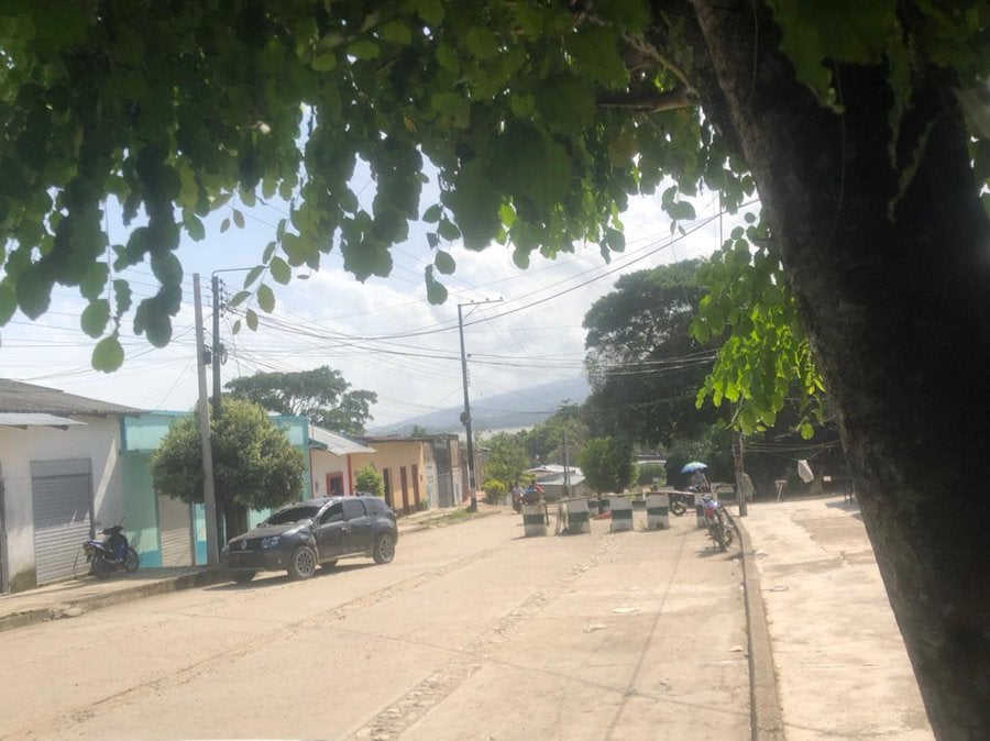 Carro bomba en El Tarra