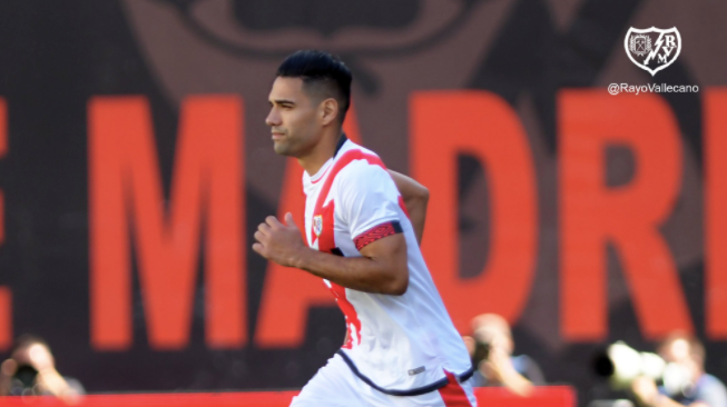 gol de falcao en rayo vallecano