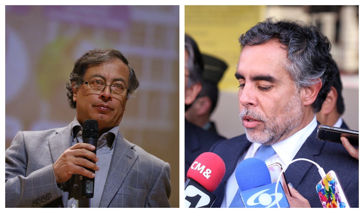 Gustavo Petro y Armando Benedetti