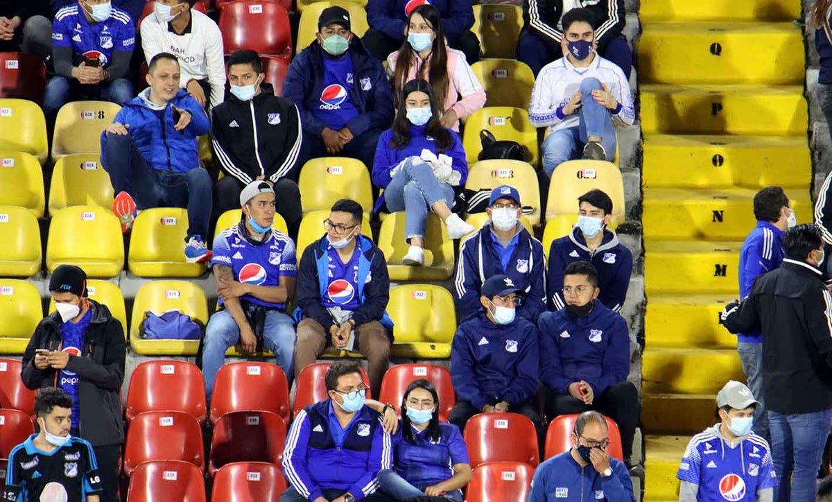 Regreso de hinchas de Millonarios a El Campín.