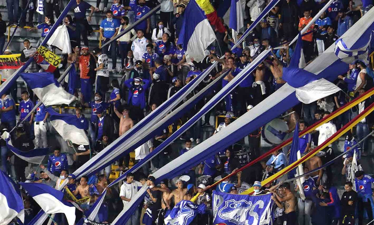 Regreso de hinchas de Millonarios