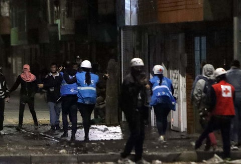 Desmanes en Bosa ocurridos el 8 de septiembre 2021