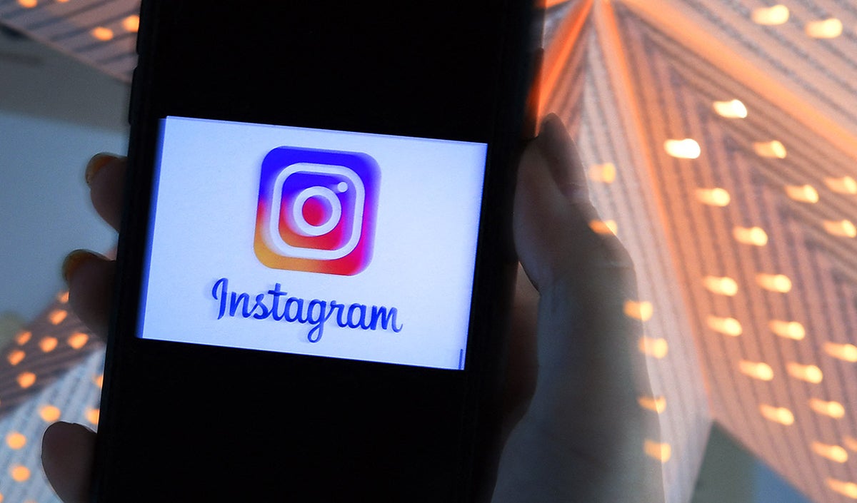 Instagram en un smartphone