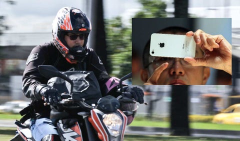 iPhone: daños que pueden sufrir por andar en moto