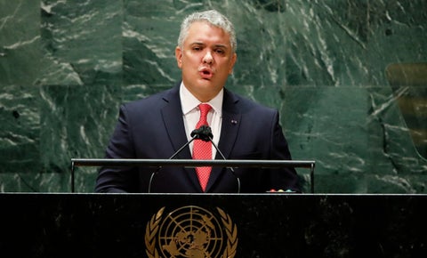 Iván Duque en Asamblea de la ONU