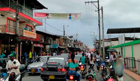 Zona en donde se registró la masacre en Tumaco
