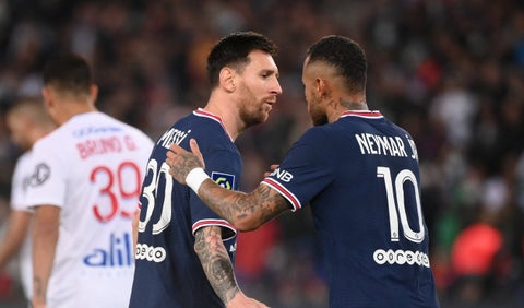 Messi y Neymar juntos en PSG