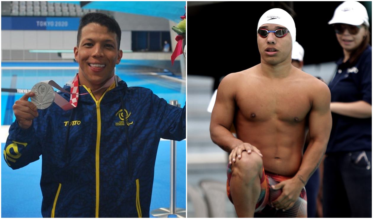 Carlos Daniel Serrano y Nelson Crispín, paradeportistas colombianos