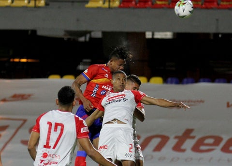 Pasto vs Santa Fe jugaron por la fecha 10 de la Liga Betplay