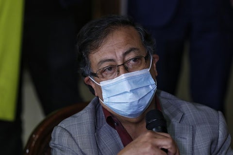 Gustavo Petro, líder de la Colombia Humana