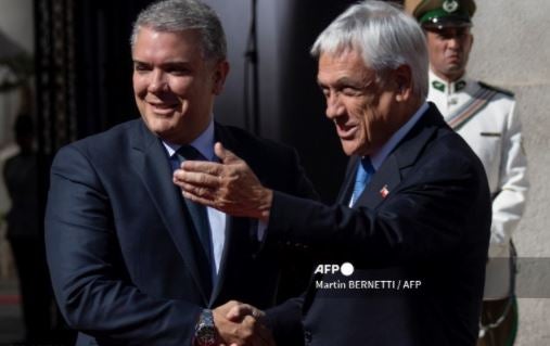 Iván Duque y Sebastián Piñera