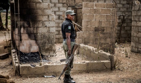 Policía en Nigeria