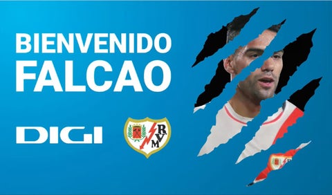 Falcao, presentación Rayo Vallecano