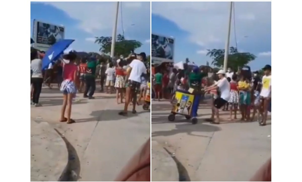Vendedor de helados viral