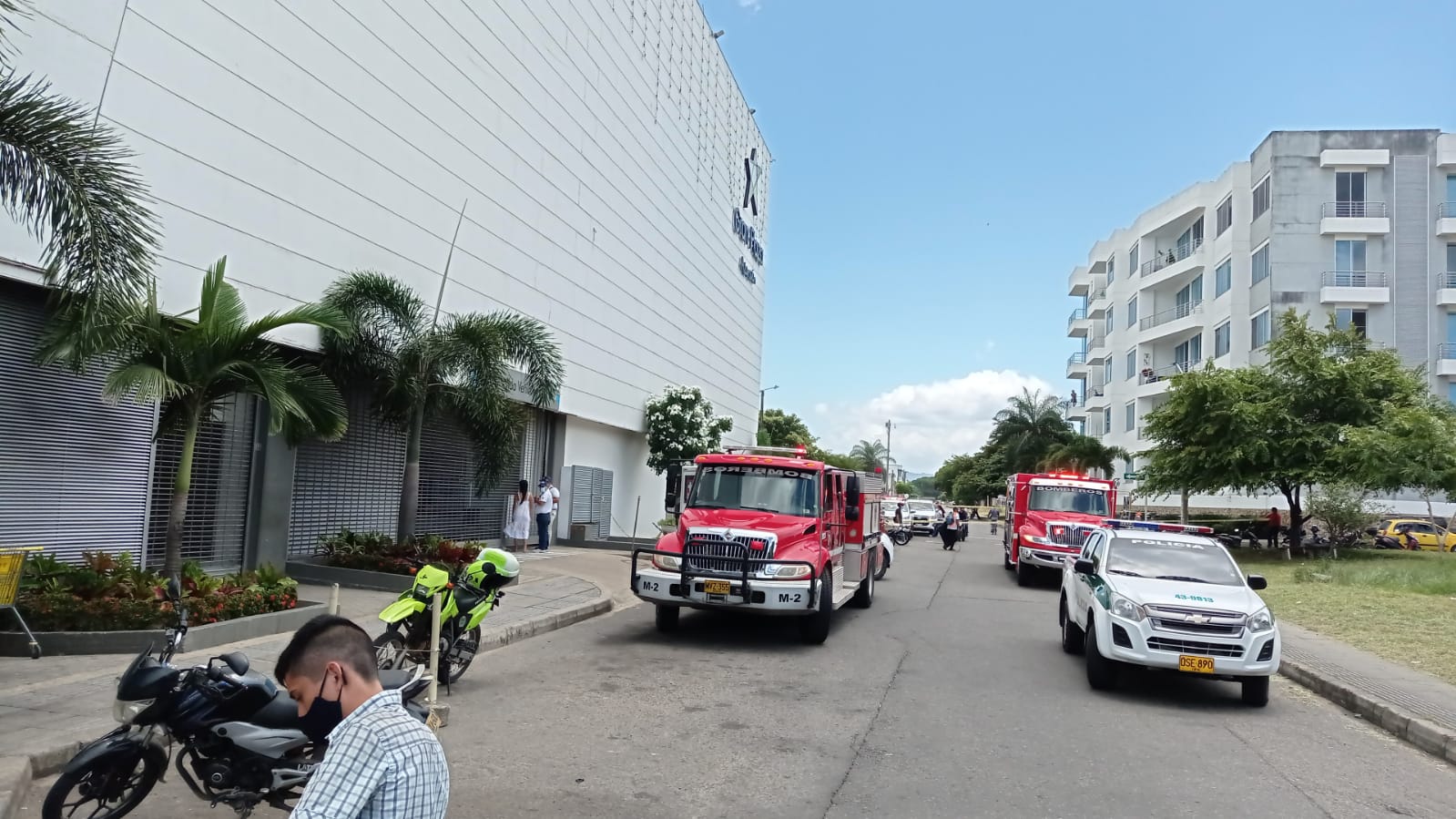 Yopal, explosión, heridos