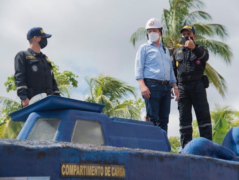 Incautación de un semisumergible del Clan del Golfo con la 'Operación Senen'