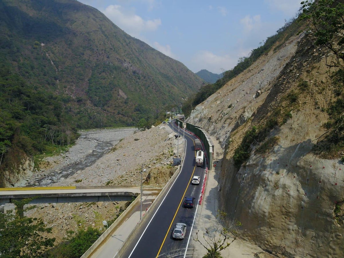 Vía Bogotá - Villavicencio