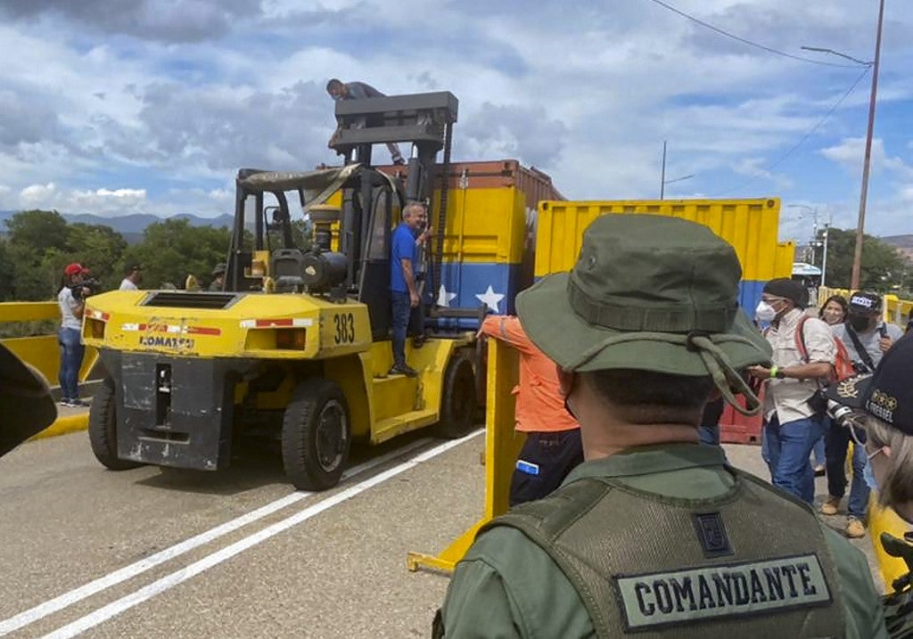 Frontera entre Colombia y Venezuela - Puente Simón Bolívar