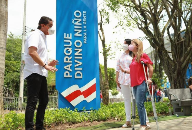 Inauguración Parque Divino Niño en Sabanalarga