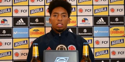 Johan Mojica, lateral de la Selección Colombia