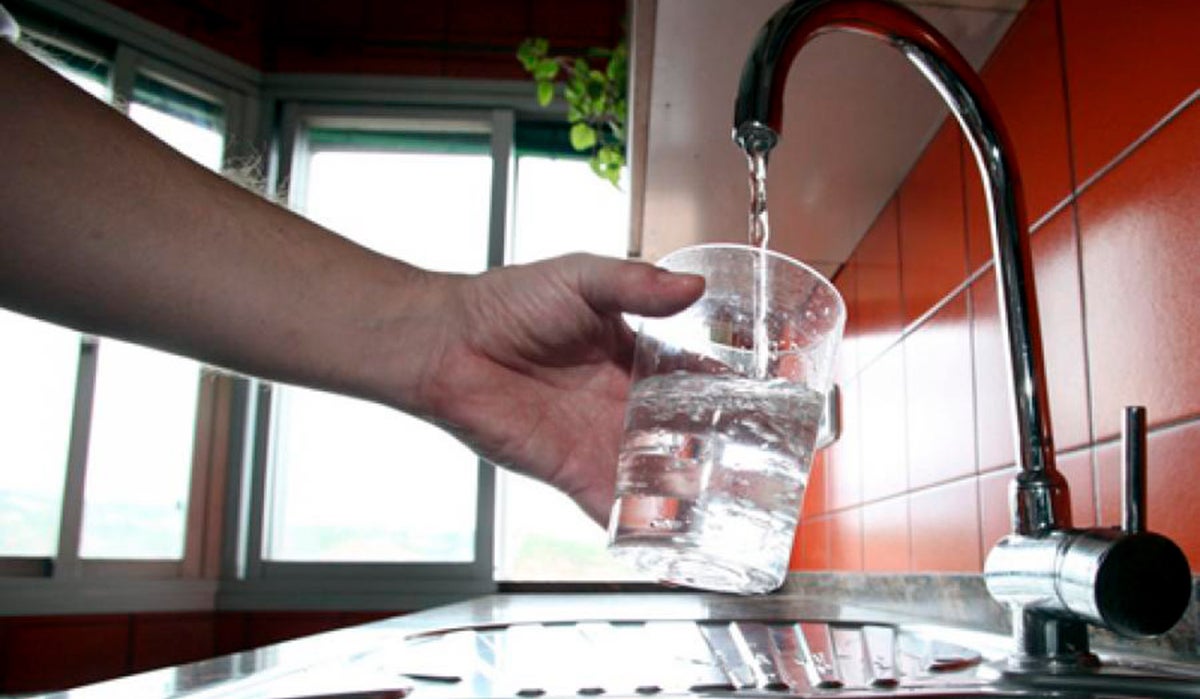 Vaso de agua potable