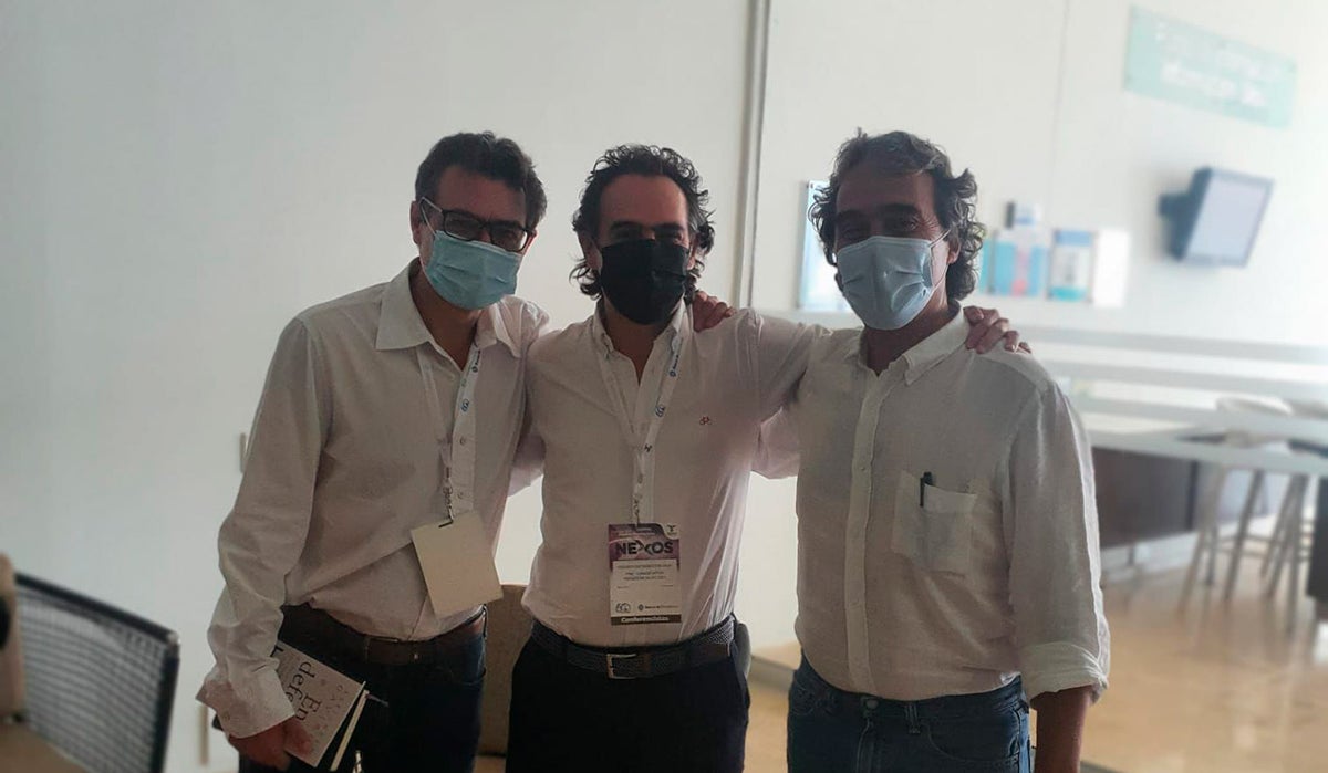 Alejandro Gaviria, Federico Gutiérrez y Sergio Fajardo